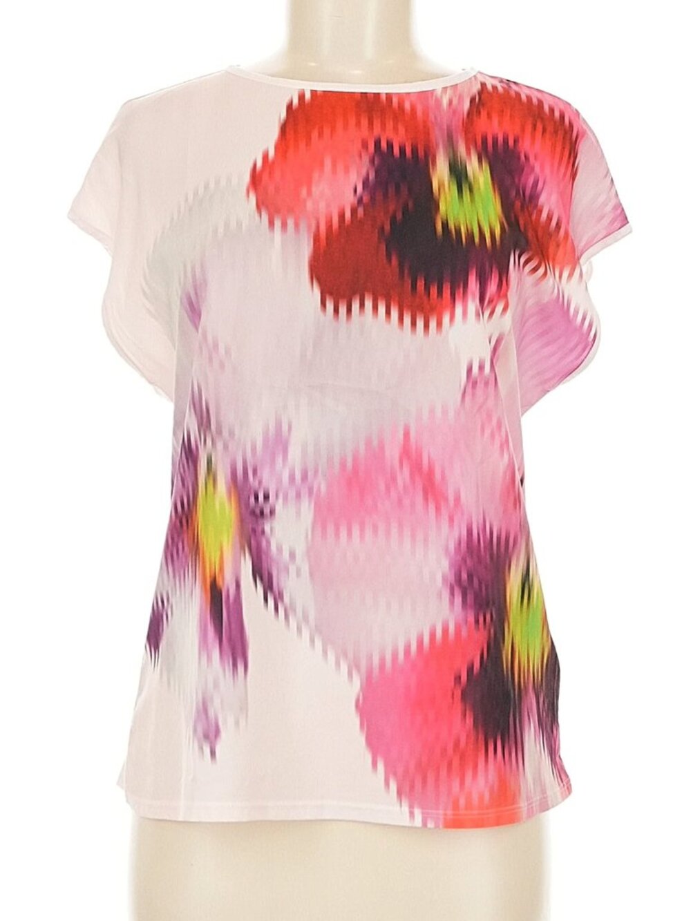 Ted Baker London pink floral blouse, size 6 US